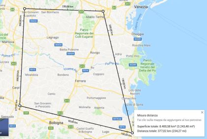 Quadrilatero Modena Ravenna Padova Verona